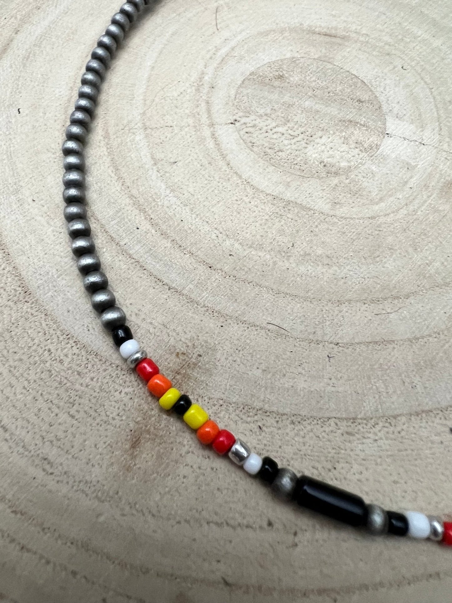 Western Cylinder Seed Beed Choker - 15 inch + 3