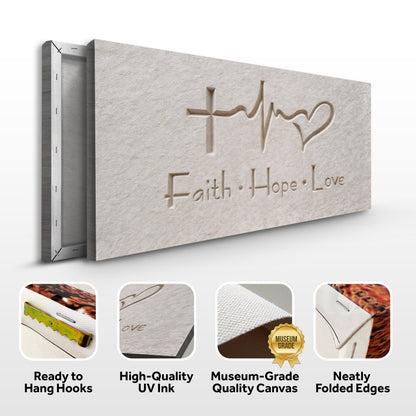 Faith, Hope, Love Faith Wall Art IV