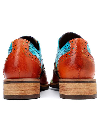 Bohemian Handmade Brogue Shoes