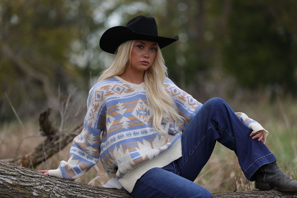 Southwestern Knit Sweater
