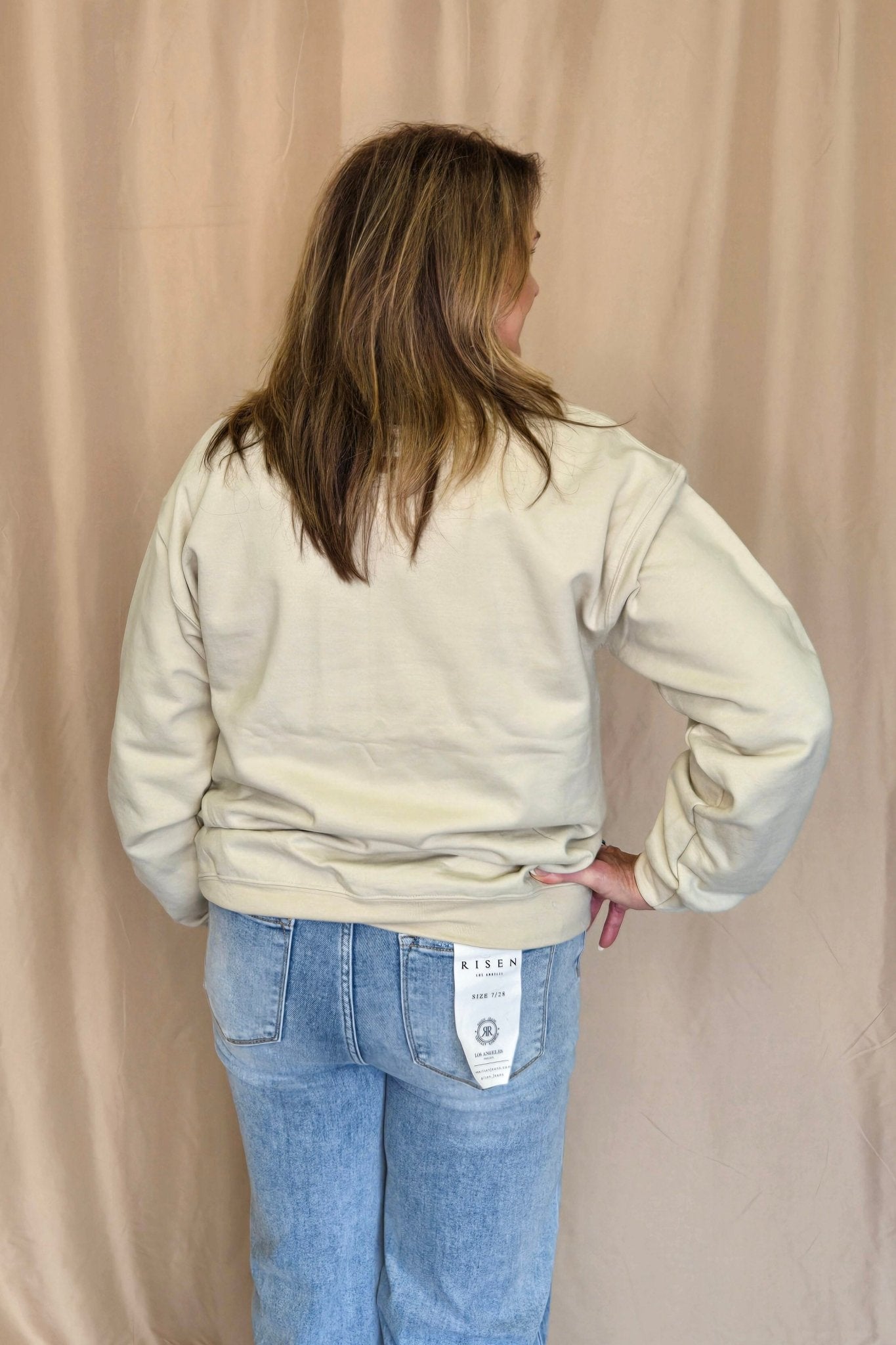 Vintage Cowboy Crewneck Sweatshirt - small remains