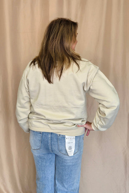 Vintage Cowboy Crewneck Sweatshirt - small remains