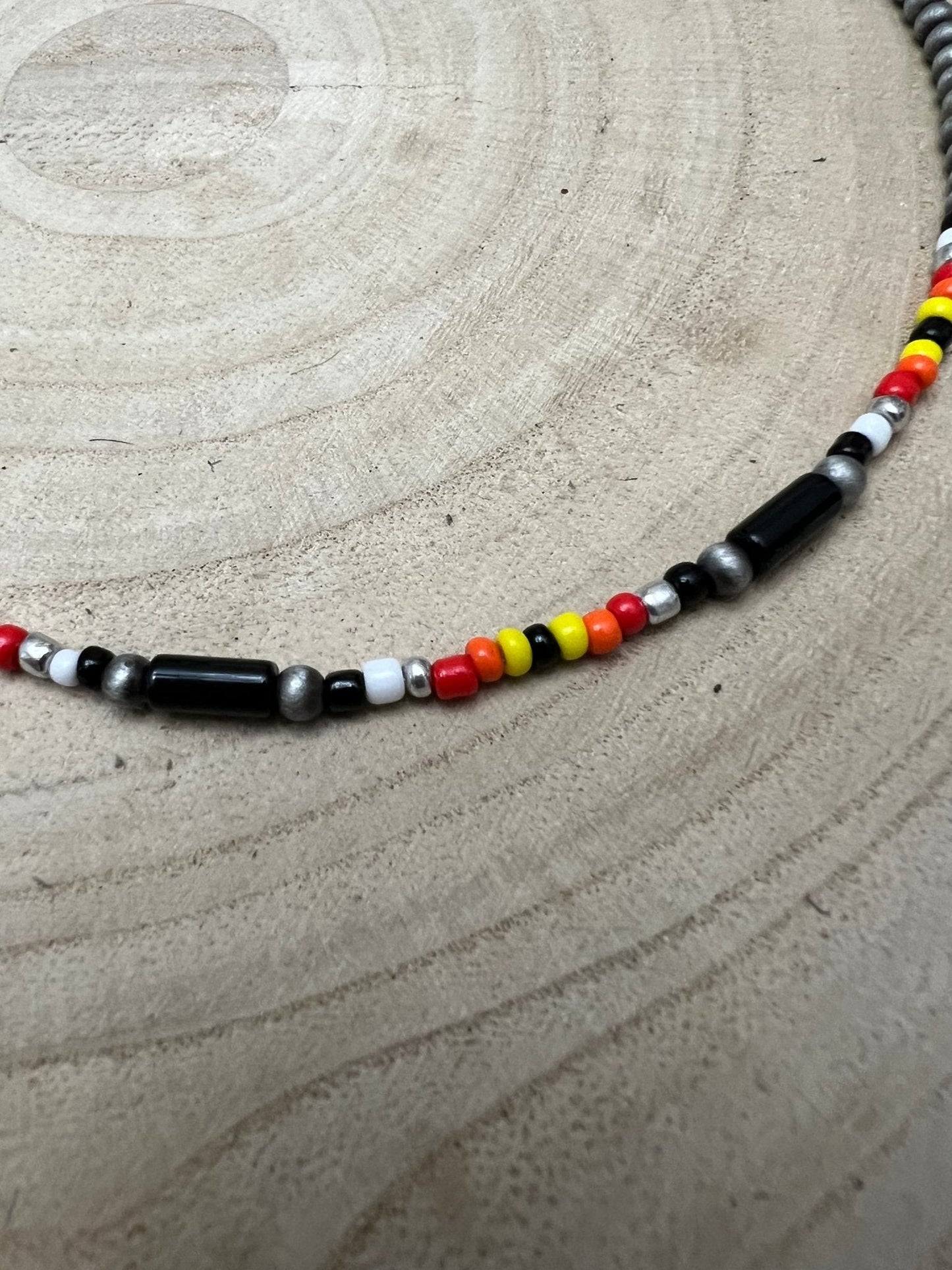 Western Cylinder Seed Beed Choker - 15 inch + 3