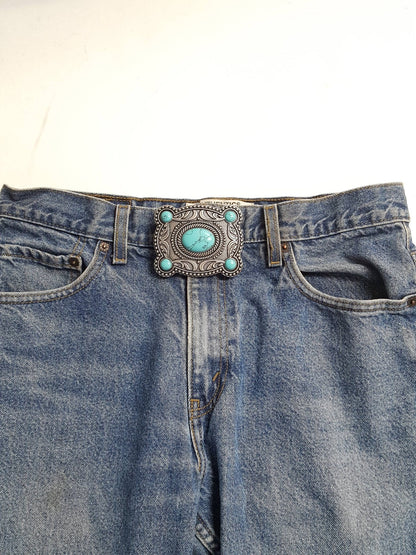 Western Skies Belt Buckle