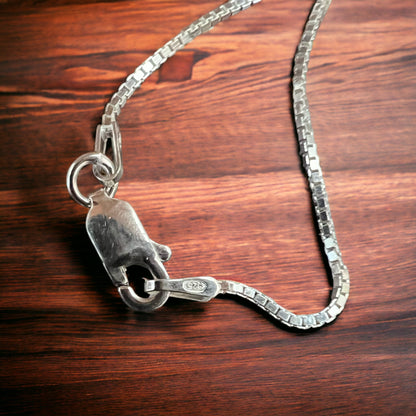 Whale Festoon Necklace - Sterling Silver